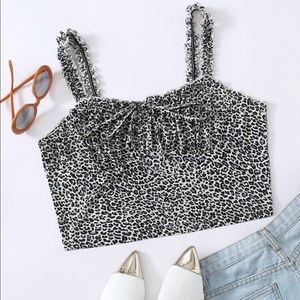 Cheetah Print Tank Top